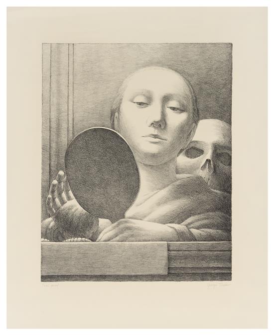 Appraisal: Sale Lot George Tooker American - The Mirror lithograph Editions