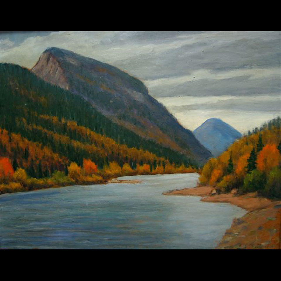 Appraisal: GORDON EDWARD PFEIFFER - CANADIAN RIVIERE MALBAIE OIL ON MASONITE