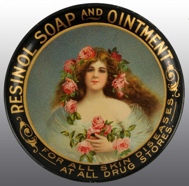 Appraisal: Resinol Soap Ointment Tip Tray Description Image of a beautiful