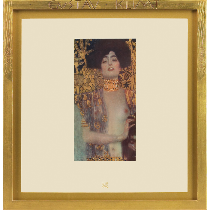 Appraisal: Gustav Klimt Austrian - from the first edition portfolio ''Judith