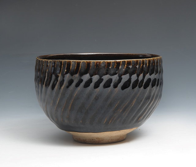 Appraisal: Katherine Pleydell-Bouverie British - Bowlfluted sidesimpressed potter's seal cm high