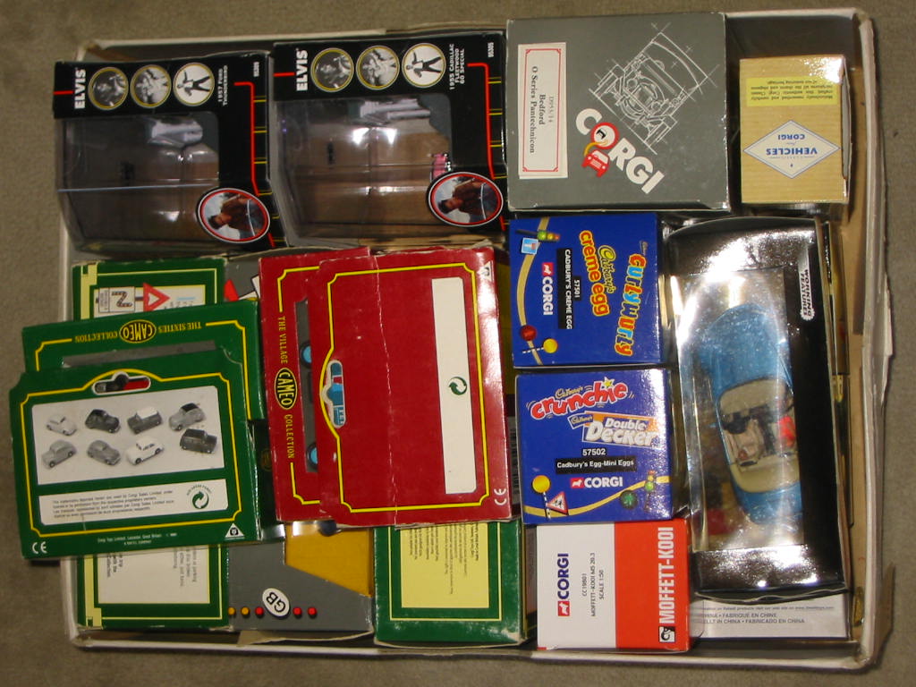 Appraisal: Twenty Corgi Classic and small models boxed E