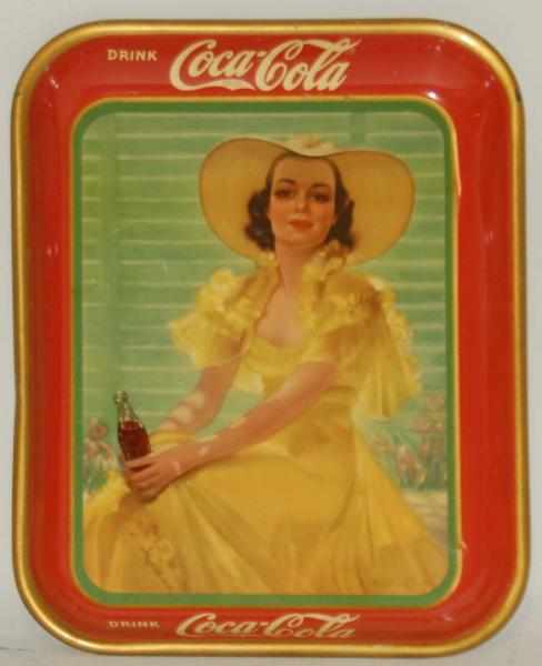 Appraisal: Coca-Cola Serving Tray Three to four small dents Light wear