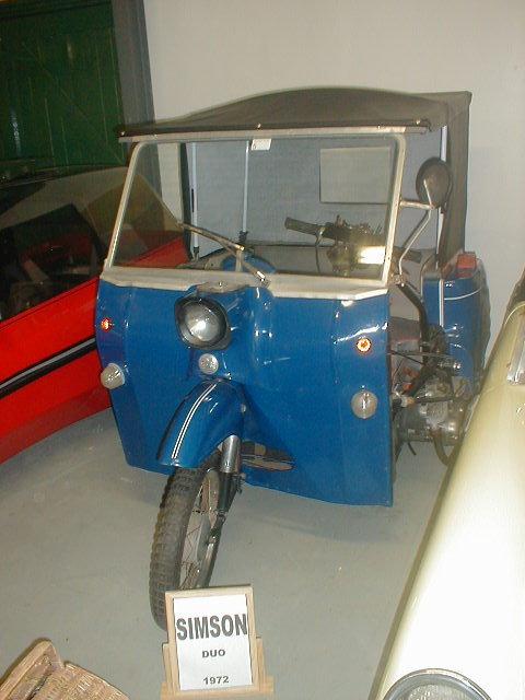 Appraisal: SIMSON DUO Not registered made by MZ SIMSON Germany Good