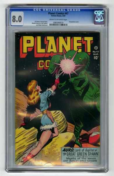 Appraisal: Planet Comics CGC Fiction House Click for full description