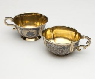 Appraisal: Two Russian silver Each Moscow the first dated and with