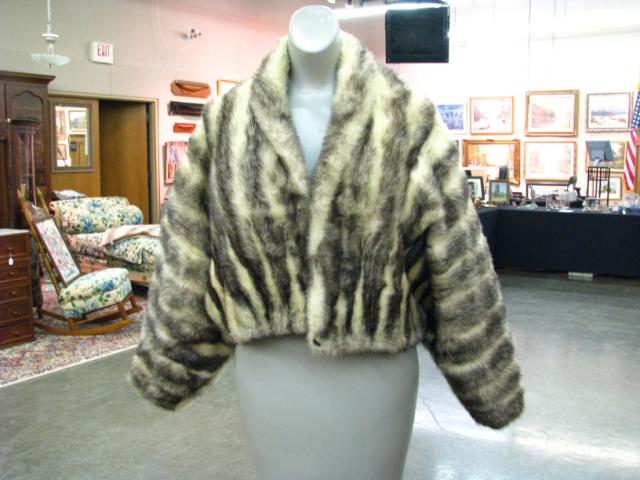 Appraisal: Collection of vintage furs including three stoles and one shrug