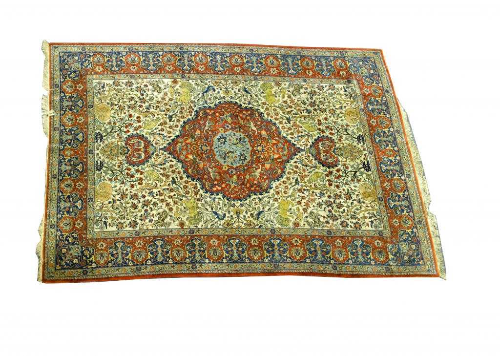 Appraisal: A TABRIZ CARPET x cm