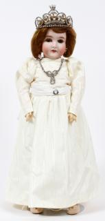 Appraisal: QUEEN LOUISE GERMANY BISQUE HEAD DOLL QUEEN LOUISE GERMANY BISQUE