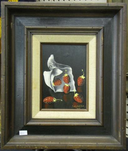 Appraisal: Lepere '' x '' oil on board signed lower right