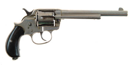 Appraisal: COLT MODEL DA FRONTIER REVOLVER Cal - SN Nickel finish