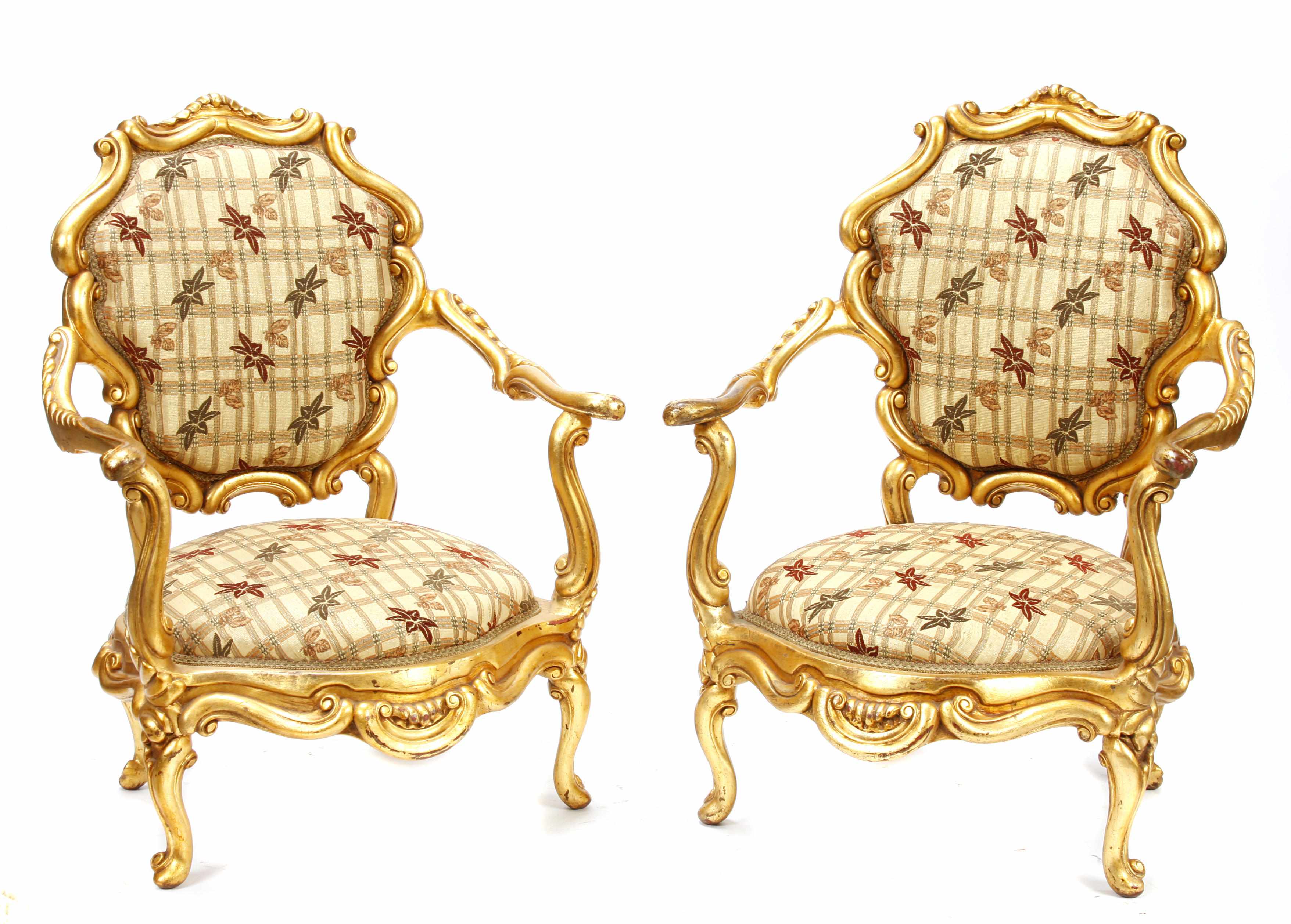 Appraisal: Property of Various Owners A pair of Louis XV style