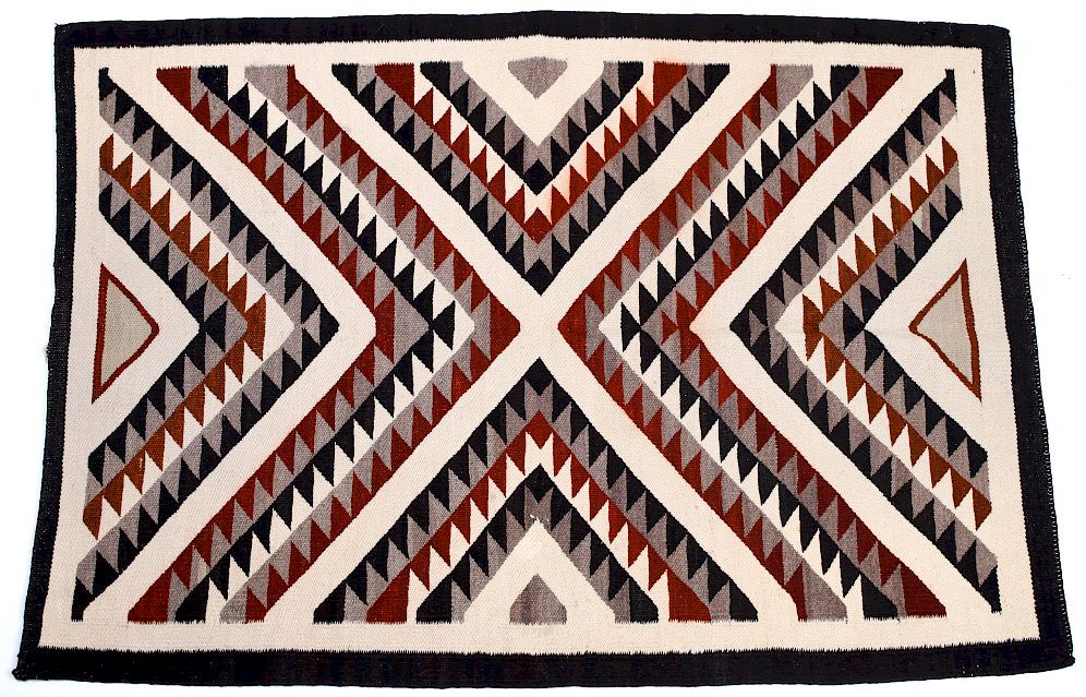 Appraisal: Navajo Ganado Pattern Hubbell Trading Post Rug Included in this