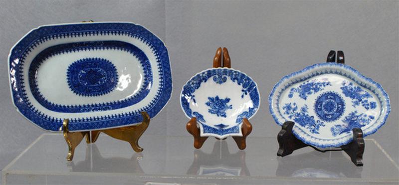 Appraisal: Lot of th c Chinese export porcelain plates to include