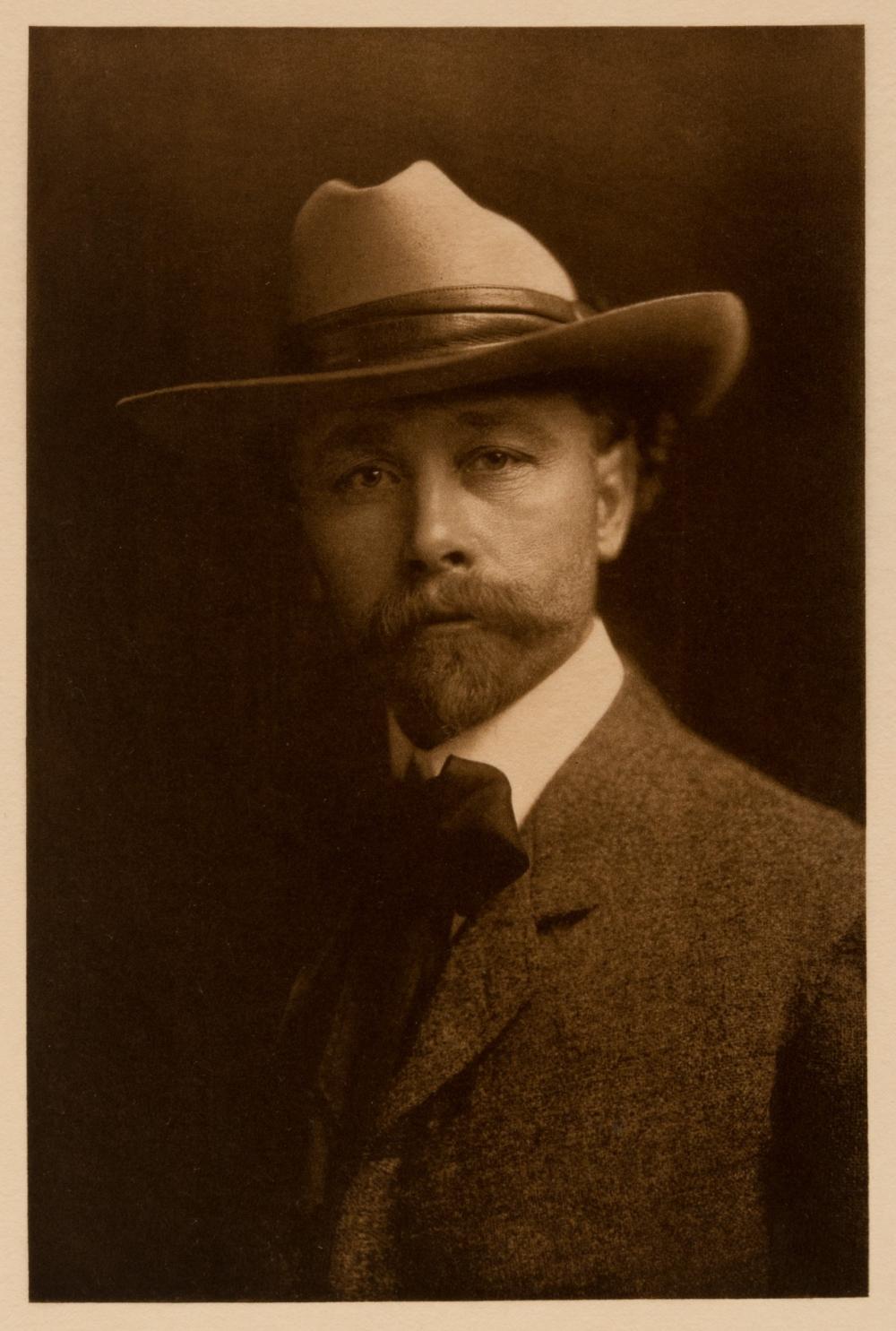 Appraisal: Adolph F Muhr - Edward S Curtis Portrait - Formal