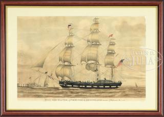 Appraisal: OUTSTANDING WATERCOLOR THE SHIP 'FACTOR' OF POKEEPSIE N Y B