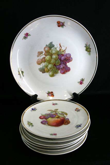 Appraisal: A set of six Schuman Arzberg fruit plates together with