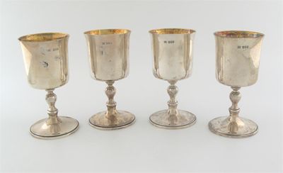 Appraisal: By the Royal Irish Silver Co a set of four