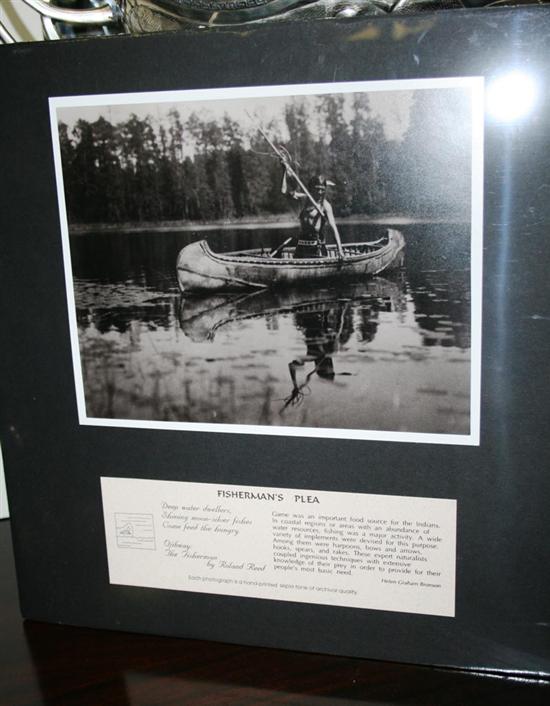 Appraisal: Photographs of American Indians by Roland Reed Edward Curtis Ojibway