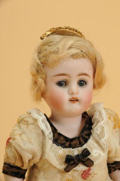 Appraisal: Kestner All Bisque Doll Germany ca all bisque doll with