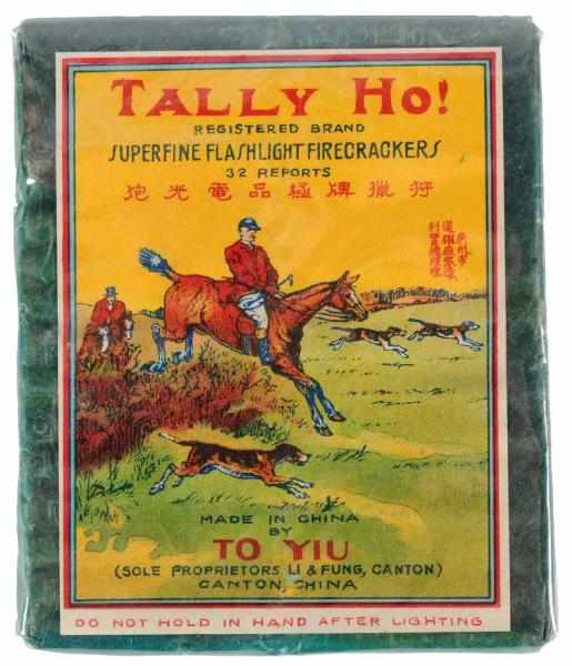 Appraisal: Tally Ho -Pack Firecrackers Class Manufactured by To Yiu Exquisite