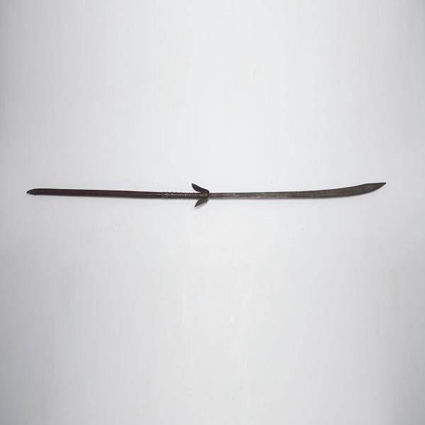 Appraisal: Thai Halberd Polearm th century the inch curved fullered blade