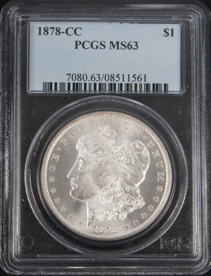 Appraisal: United States Morgan type silver dollar -CC MS- in PCGS