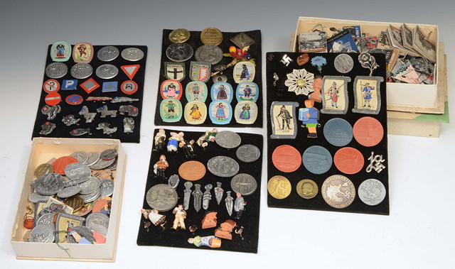 Appraisal: A LARGE COLLECTION OF GERMAN NAZI RELATED AND OTHER BADGES