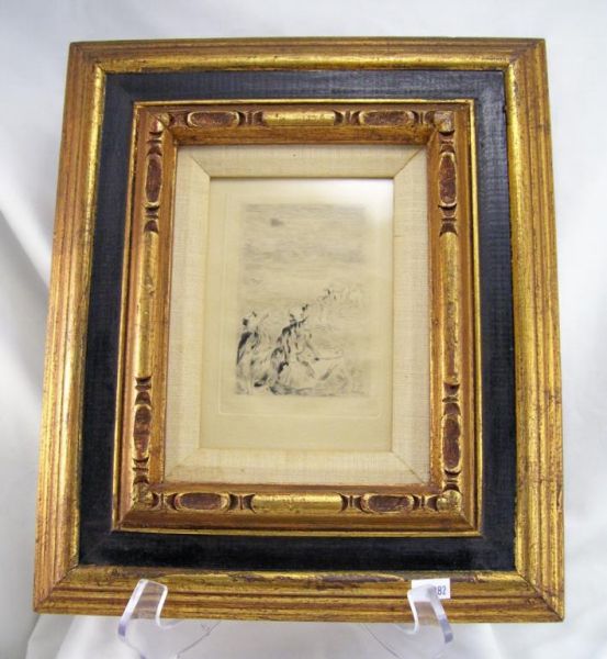 Appraisal: Pierre Auguste Renoir Etching Pierre-Auguste Renoir February December was a