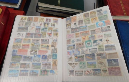 Appraisal: Various stamps an accumulation of world used and collectors stamps