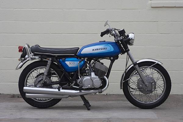 Appraisal: Kawasaki cc H Two-Stroke TripleFrame no KAF When it first