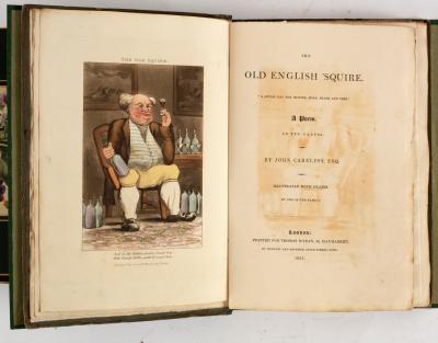 Appraisal: Chatto William Andrew John Careless The Old English Squire Small