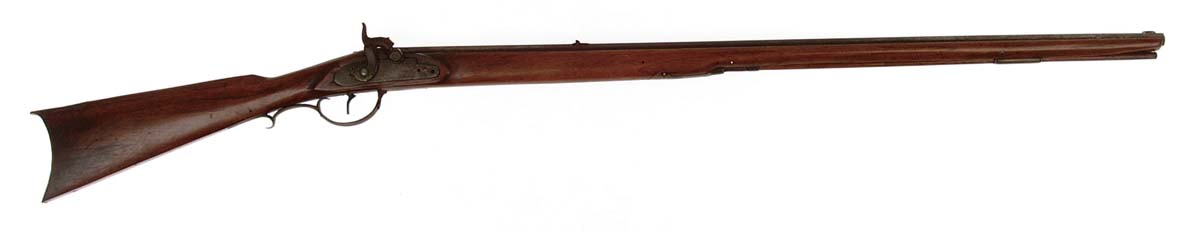 Appraisal: SMALL FULL STOCK PERCUSSION KENTUCKY RIFLE Cal About NSN Dainty