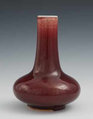 Appraisal: A Chinese Langyao Vase ca Late Qing Of compressed globular