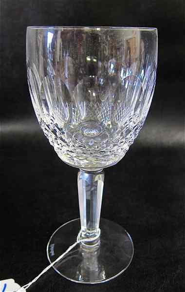 Appraisal: SET OF WATERFORD CRYSTAL WATER GOBLETS in the ''Colleen-Tall Stem''