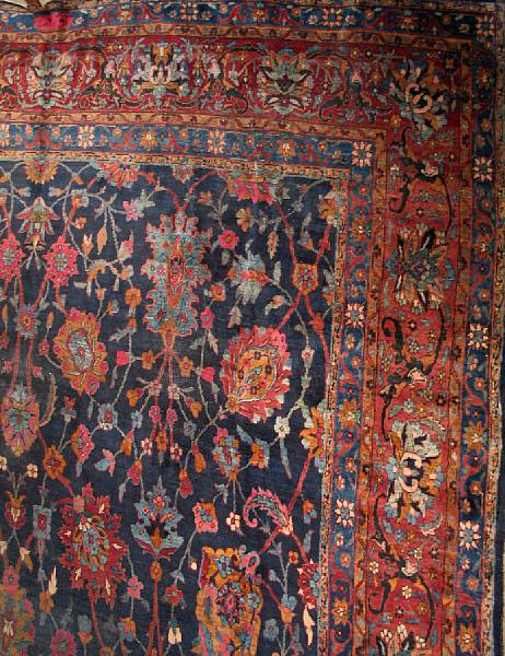 Appraisal: A Kerman Carpet Persia size approximately ft in x ft