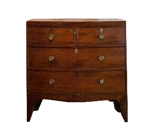 Appraisal: Bowfront Chest Drawers Hepplewhite Bow Front Chest Hepplewhite bow front