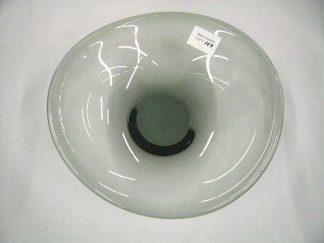 Appraisal: Holmegaard Swedish Art Glass Bowl designed in by Per Lutken