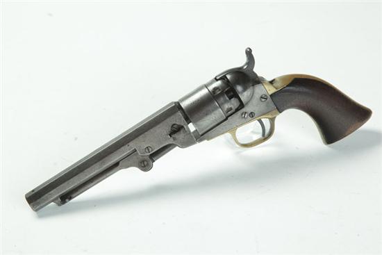 Appraisal: COLT PERCUSSION REVOLVER Pocket Navy five-shot caliber - '' octagonal