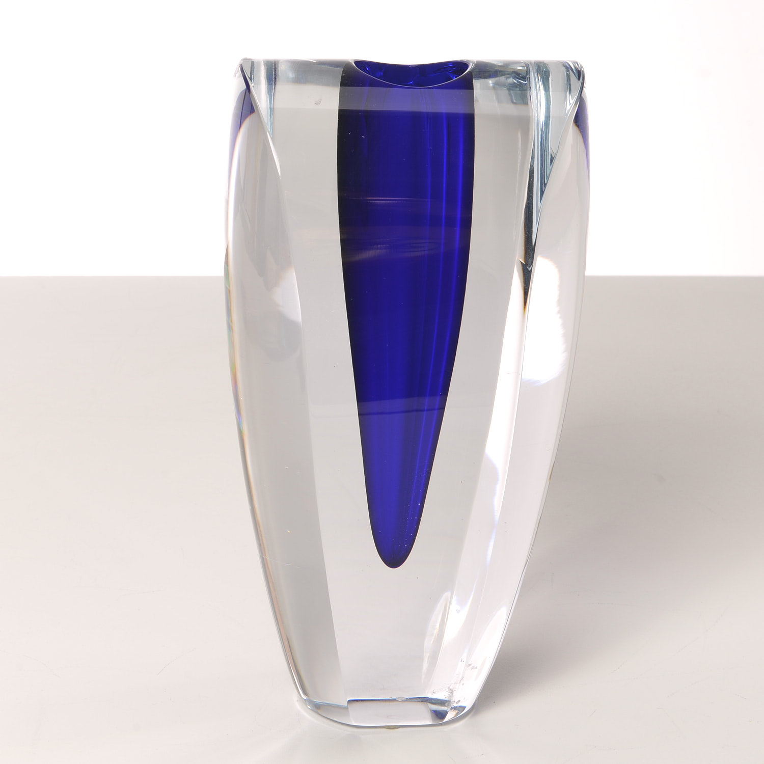 Appraisal: GORAN WARFF FOR KOSTA BODA ART GLASS VASE th c