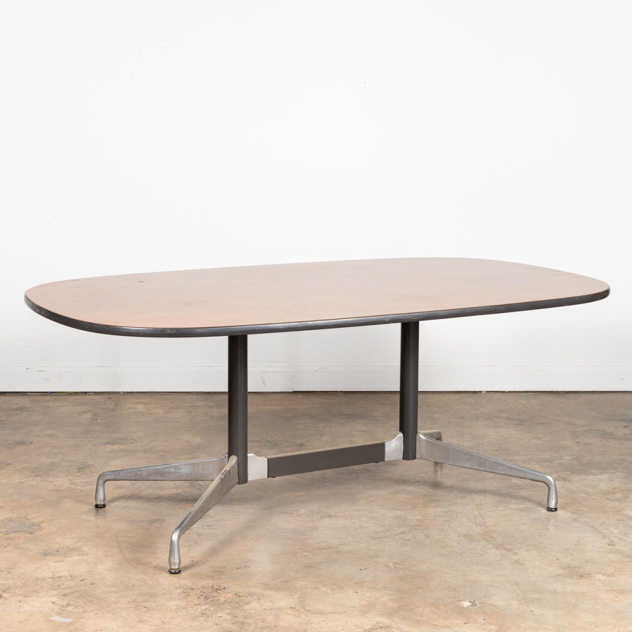 Appraisal: MCM EAMES FOR HERMAN MILLER DINING TABLE Charles Ray Eames