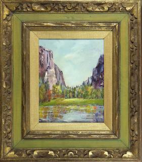 Appraisal: Painting Irene Ferdinandsen Irene Ferdinandsen American th century High Mountain