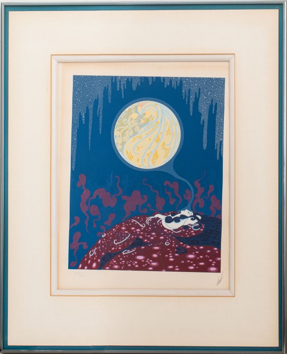 Appraisal: ERTE EARTH'S DREAM SERIGRAPH Erte Romain de Tirtoff Russian French