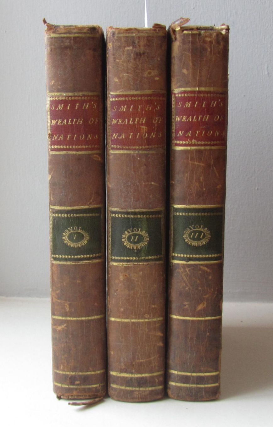 Appraisal: ADAM SMITH WEALTH OF NATIONS TH EDITION volumes vo contemporary