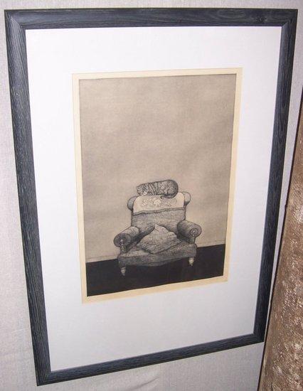 Appraisal: Terence MillingtonCat No dated ' limited edition print cm x