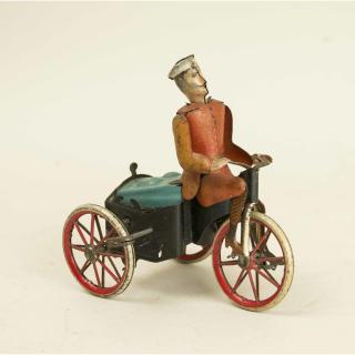 Appraisal: Lehmann's Motor Rad Lehmann's Motor Rad-Cycle wind up toy with