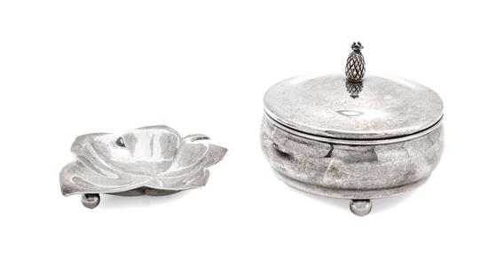 Appraisal: Sale Lot Two Silver Articles Various Makers comprising a Tiffany