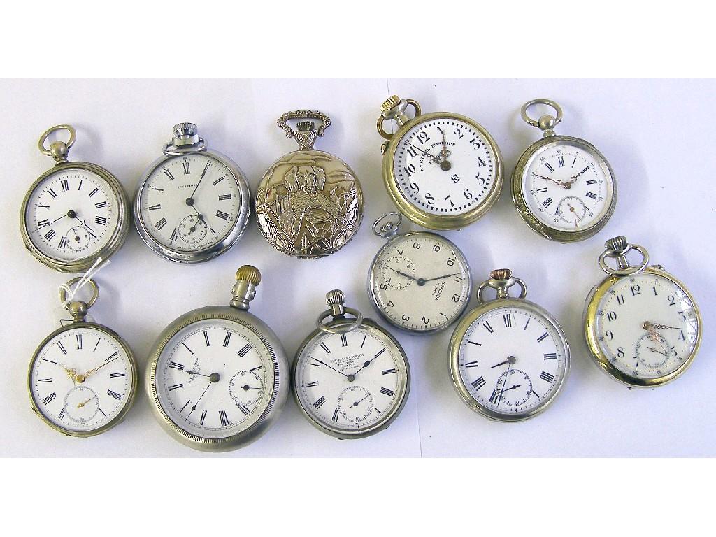 Appraisal: Early silver fusee lever pocket watch hallmarked London unsigned movement