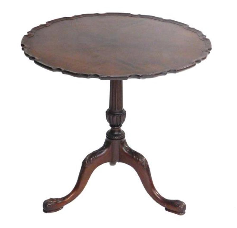 Appraisal: Tilt top tea table by Westing Evans Egmore Philadelphia early