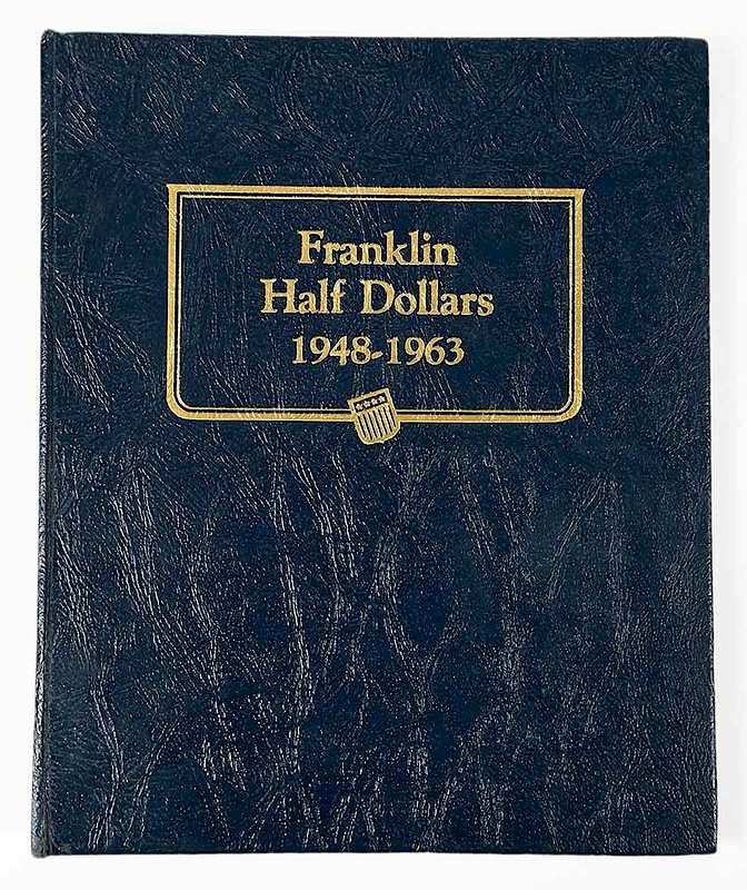 Appraisal: Franklin Half Dollar Coin Set in Album total coins complete